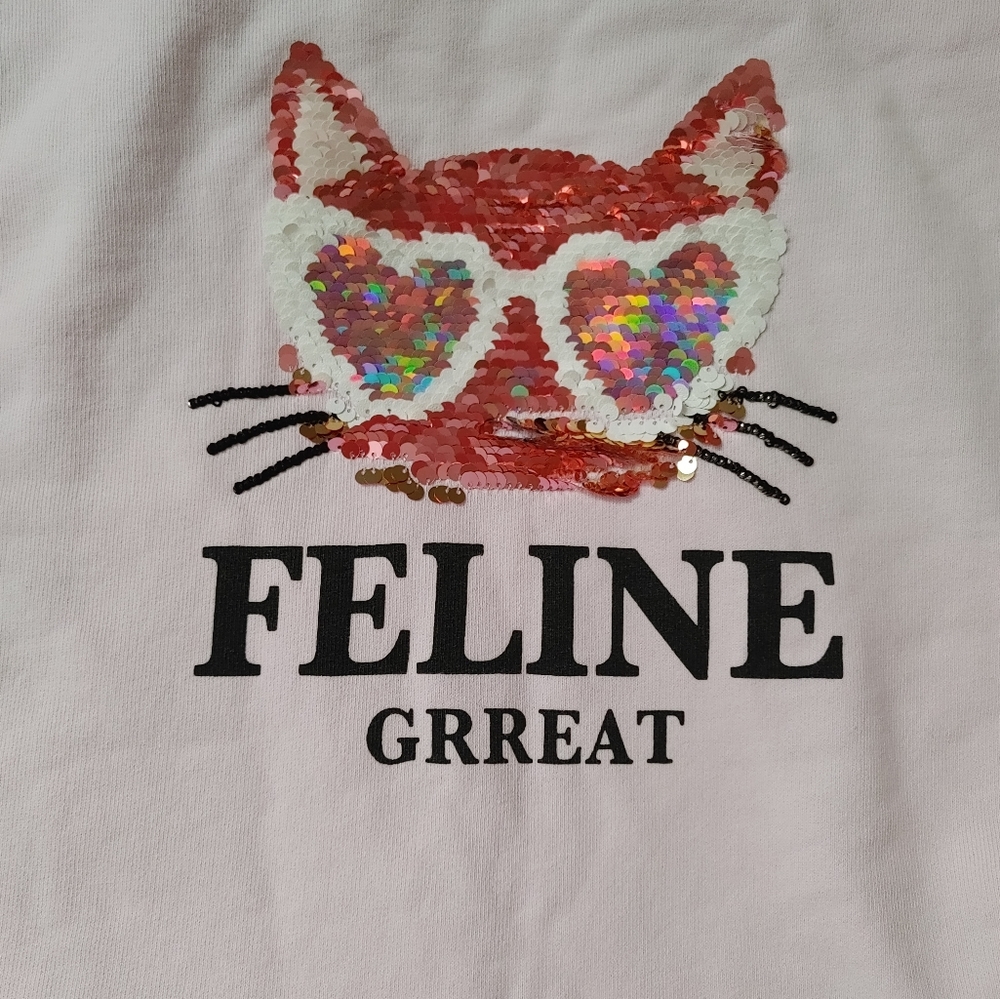 Zara lilac sweatshirt for girls 9 years old. - Picture 4 of 10